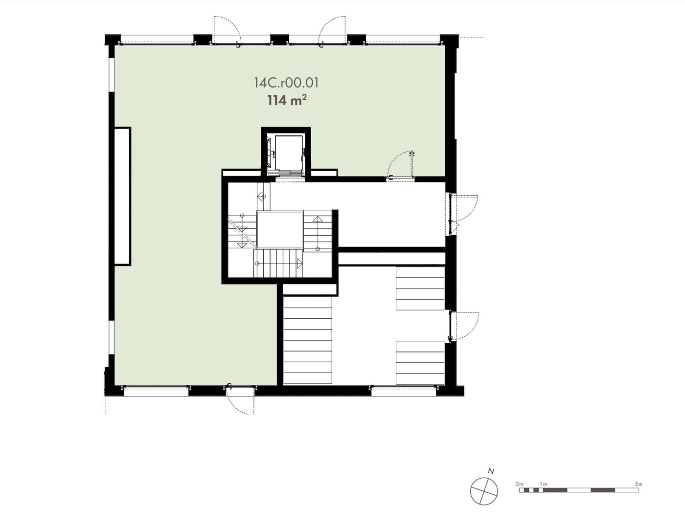 114m² shop