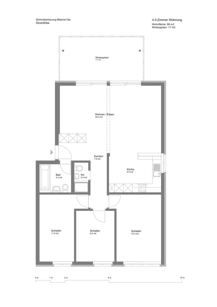 4 ½ pièces appartement