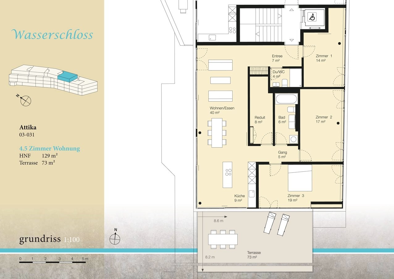 Appartement d'attique de 4 ½ pièces, photo 7 sur 7