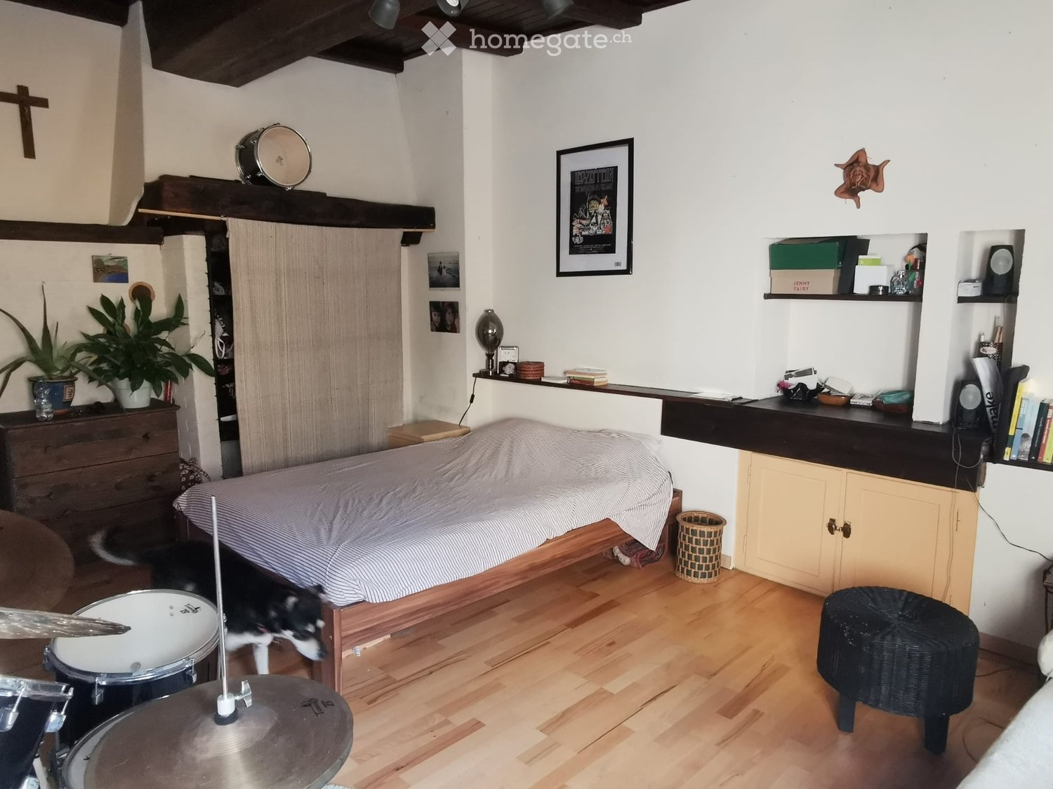 1 pièce chambre individuelle