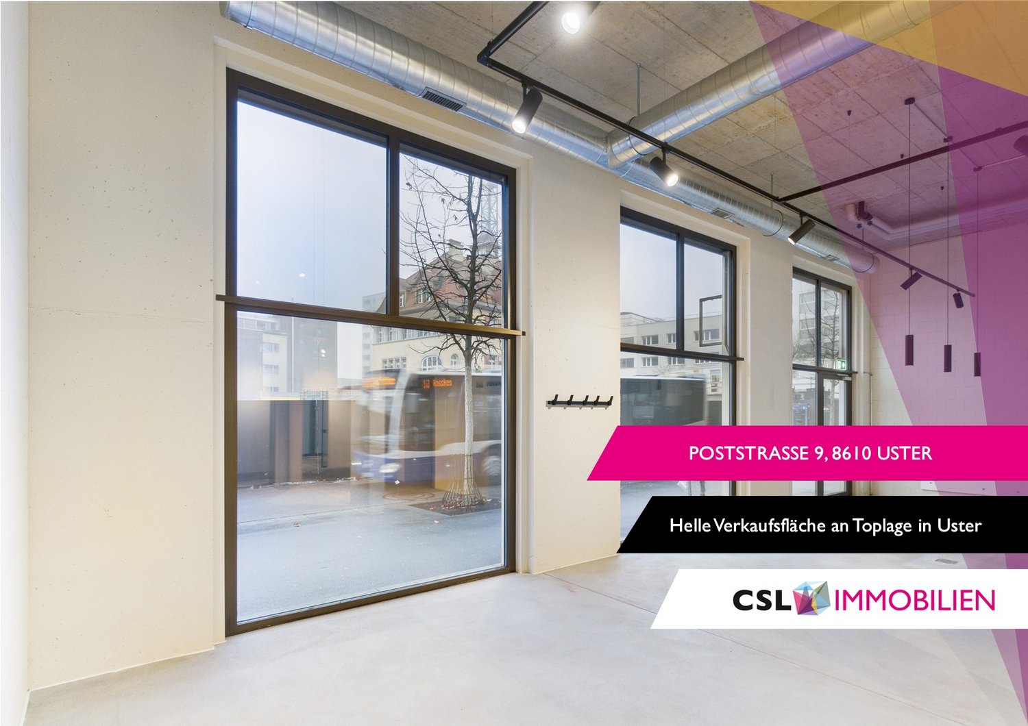 Magasin de 182m²