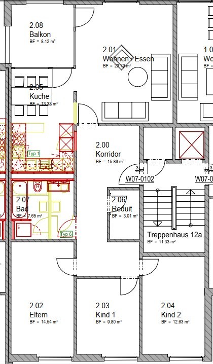 4 ½ rooms apartment