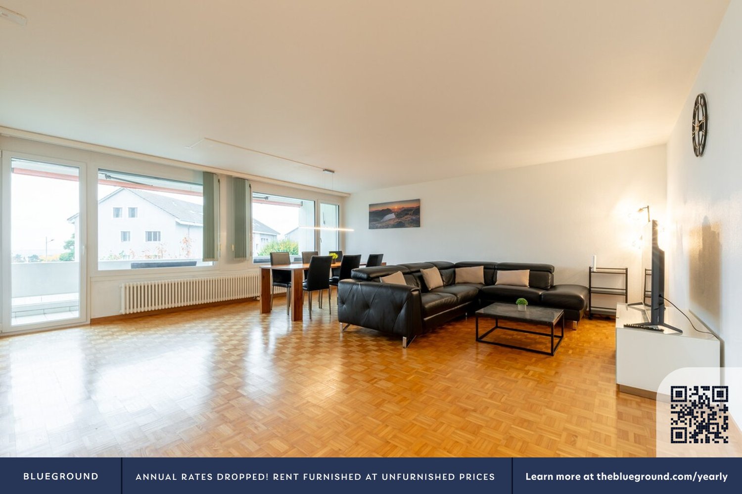 4 pièces appartement meublé