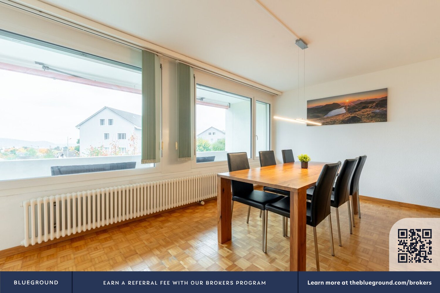 4 pièces appartement meublé