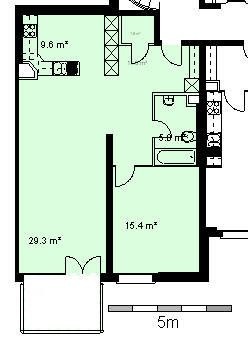 Appartement de 2 ½ pièces