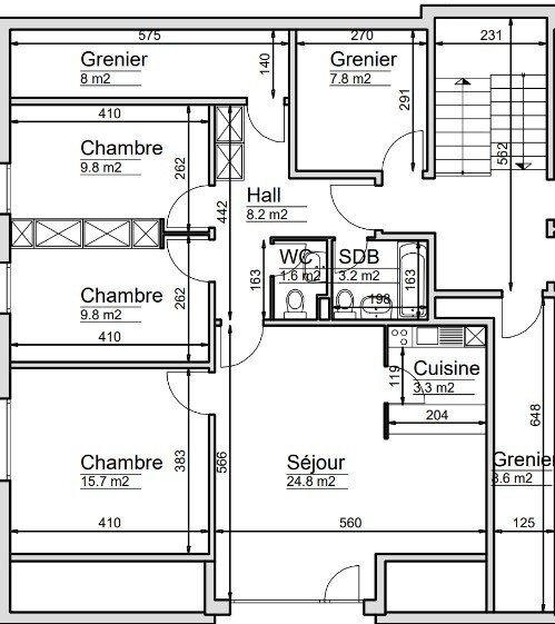 Duplex de 4 ½ pièces, photo 7 sur 8