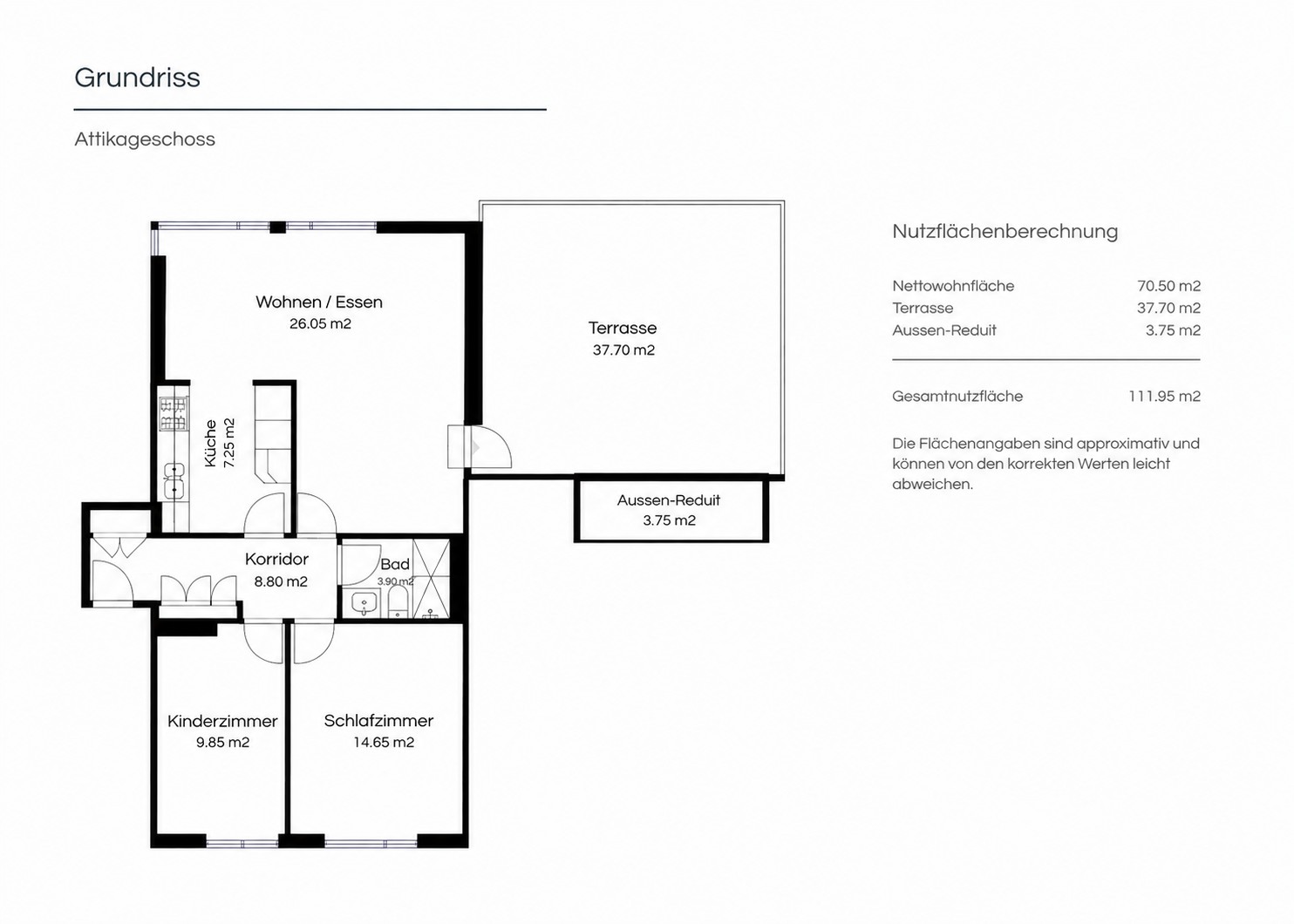 Appartement de 3 ½ pièces, photo 9 sur 9