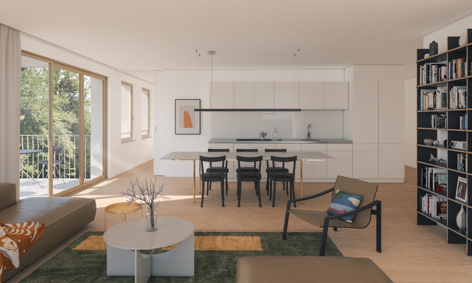 2 ½ pièces appartement, photo 2 sur 5