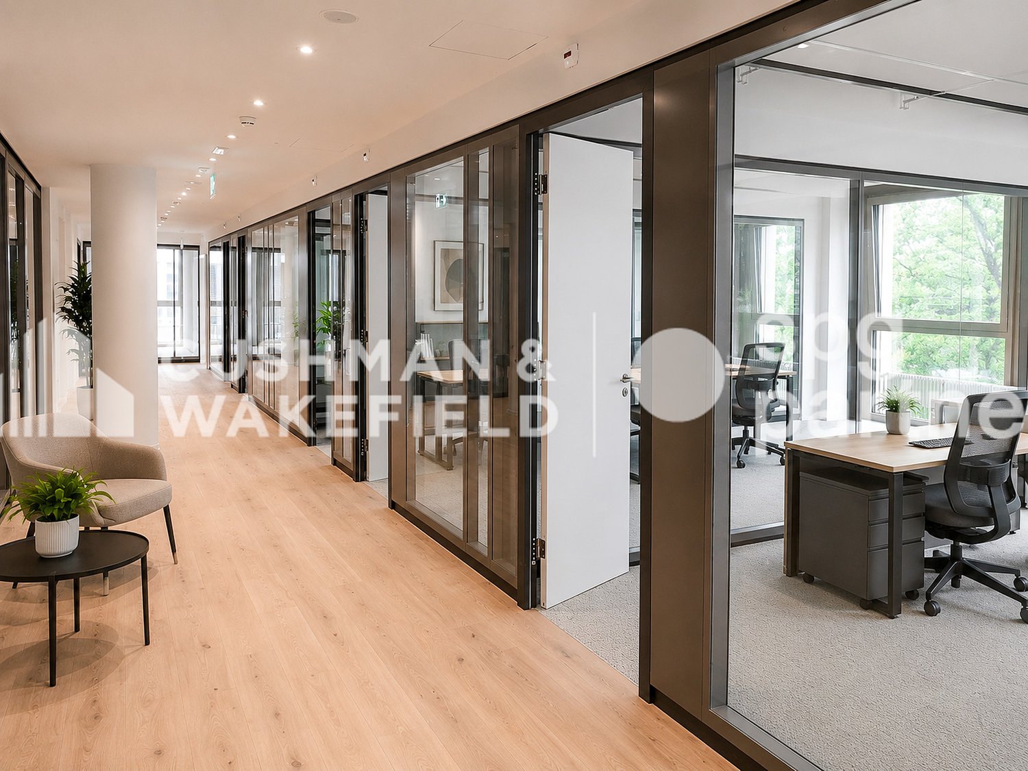 5000m² office