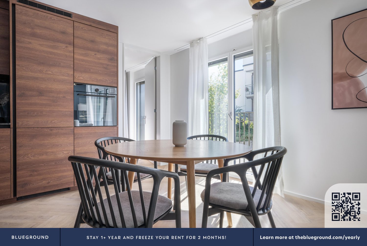 Appartement meublé de 3 ½ pièces