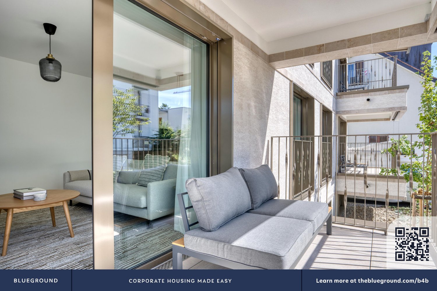 Appartement meublé de 3 ½ pièces