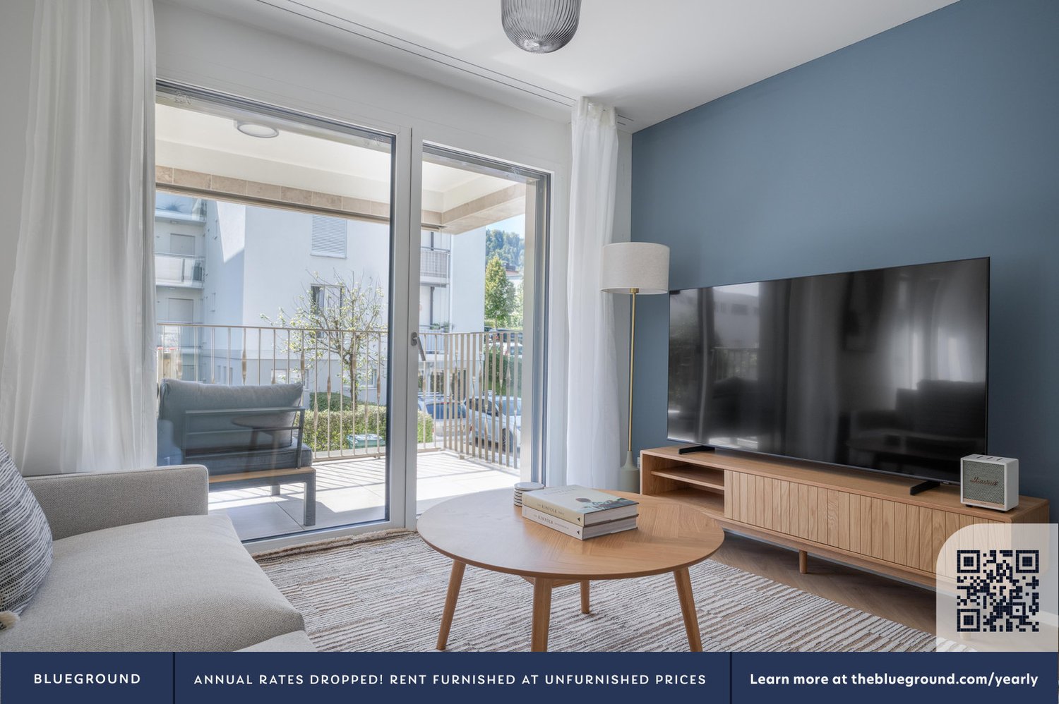 Appartement meublé de 3 ½ pièces