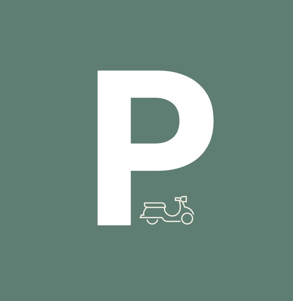 Place de stationnement couverte pour vélos