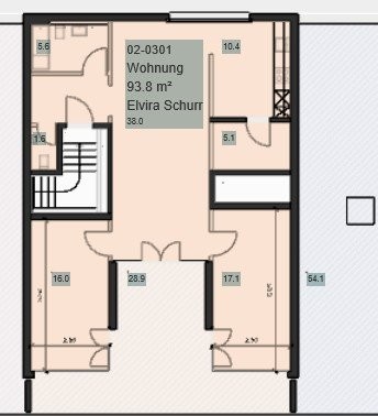 Appartement de 4 ½ pièces, photo 9 sur 10