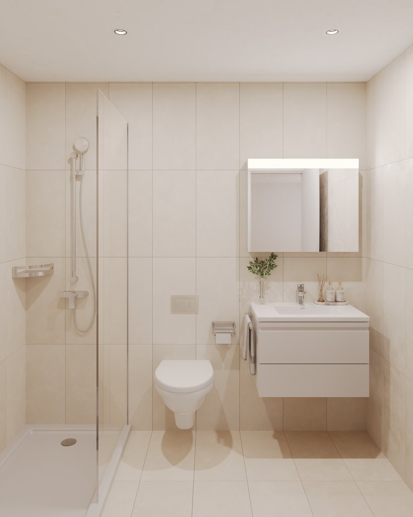 appartement mansardé de 2 pièces