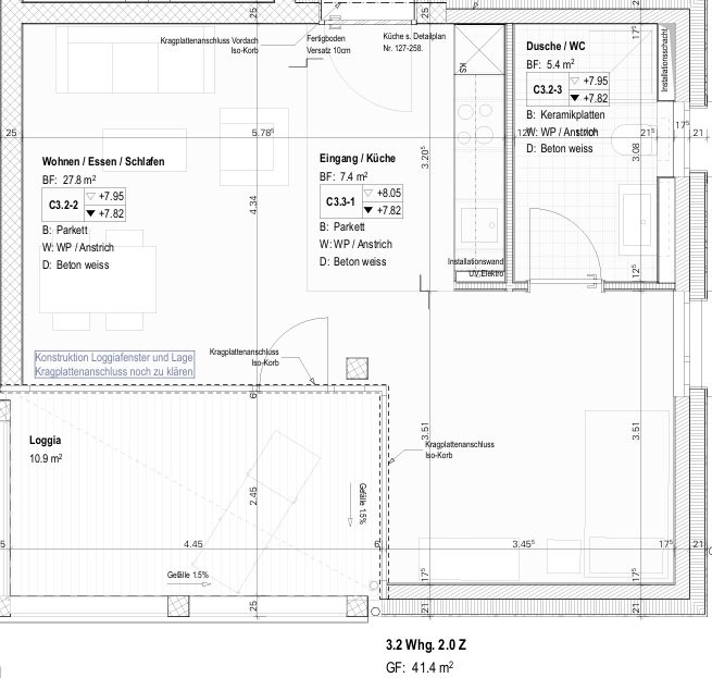 2 rooms apartment
