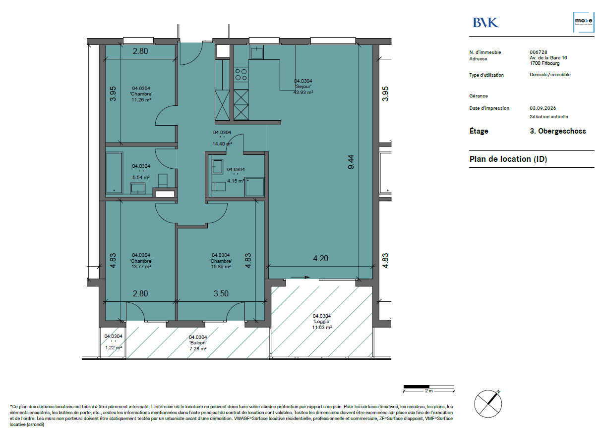 4 ½ rooms apartment, photo 6 sur 6