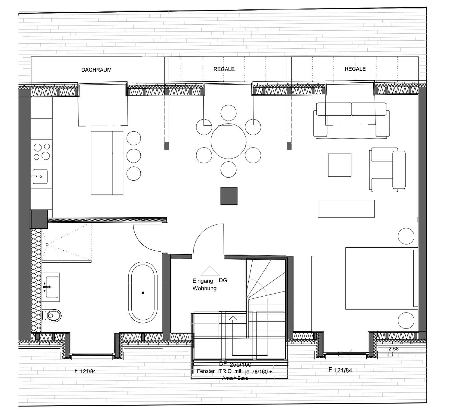 Appartement de 1 ½ pièce