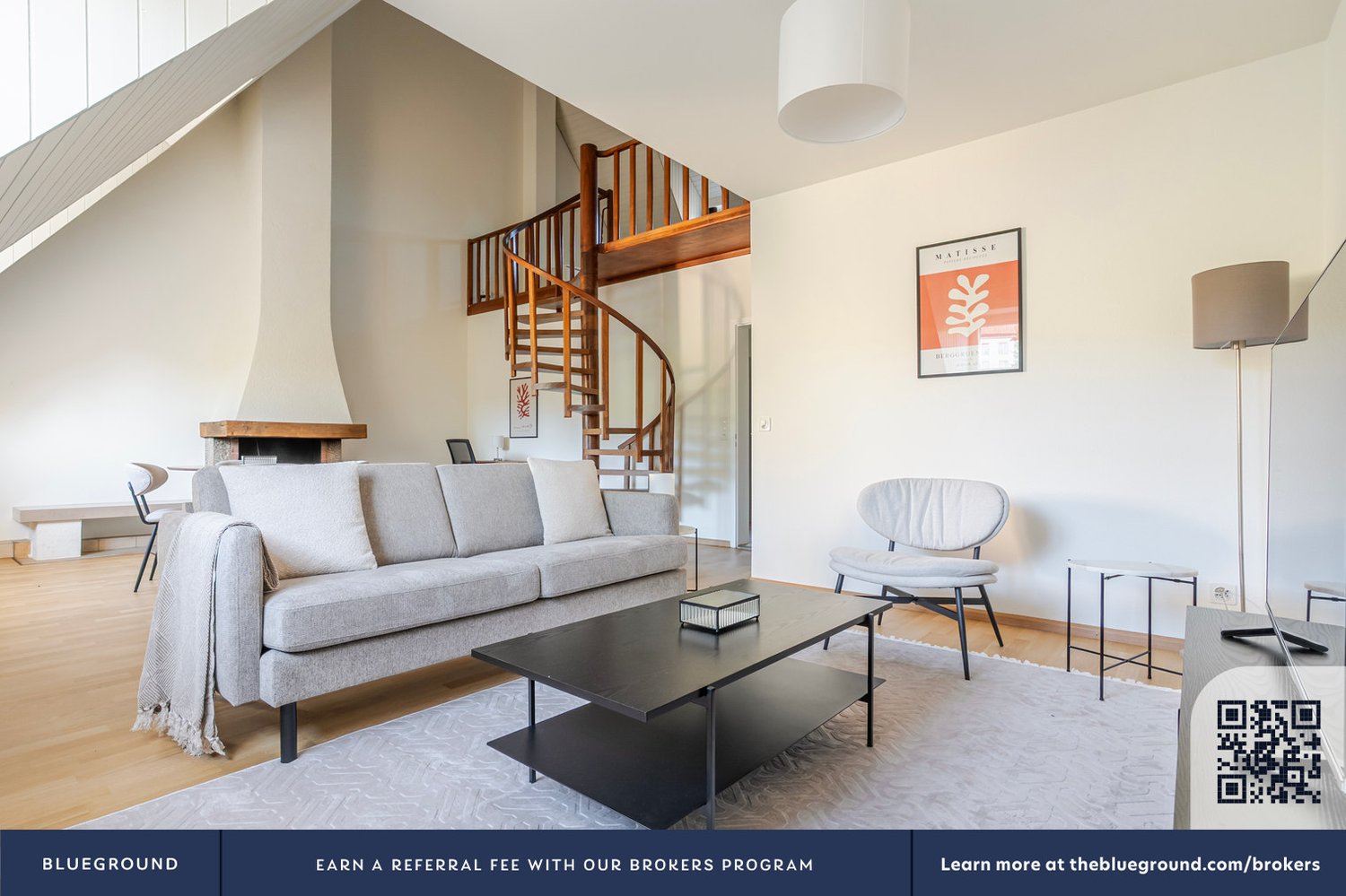 2 ¾ pièces appartement meublé, photo 3 sur 10