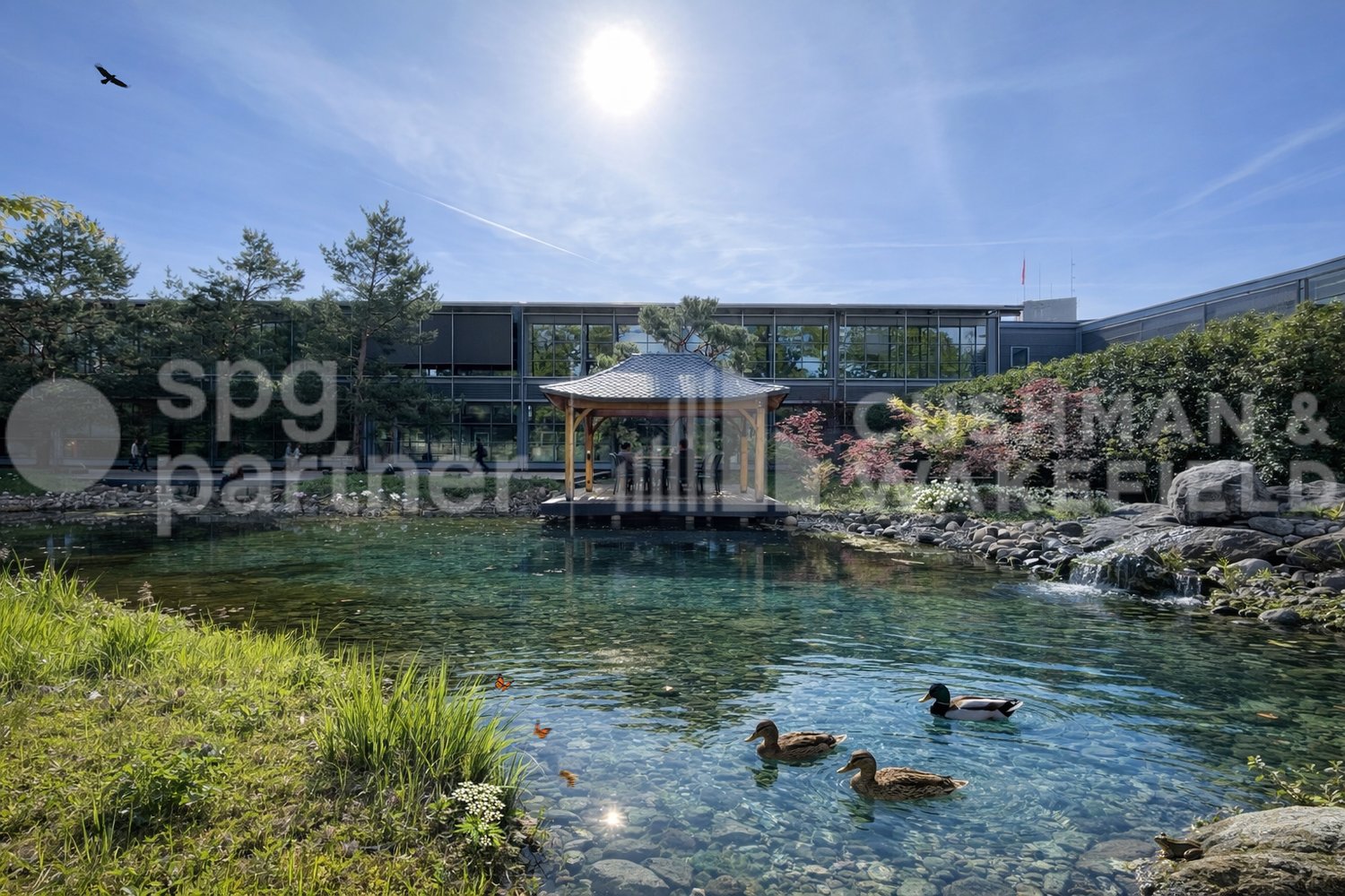 300m² office