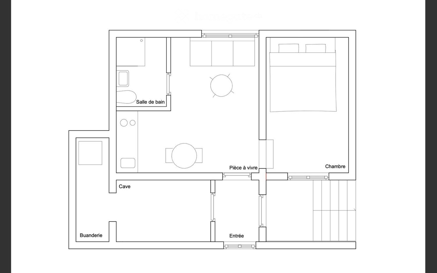 1 ½ rooms apartment, photo 5 sur 5