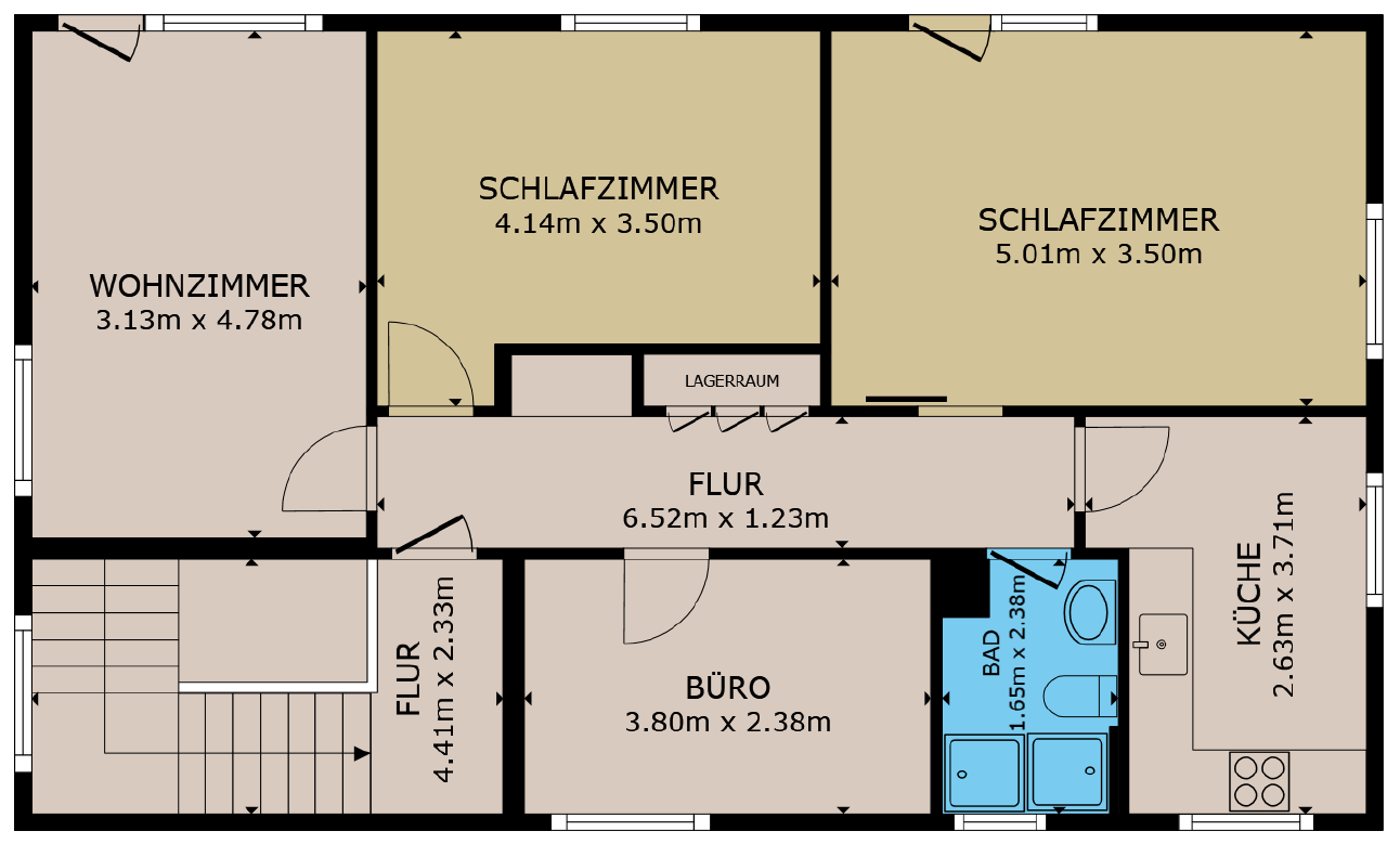 Appartement de 4 pièces