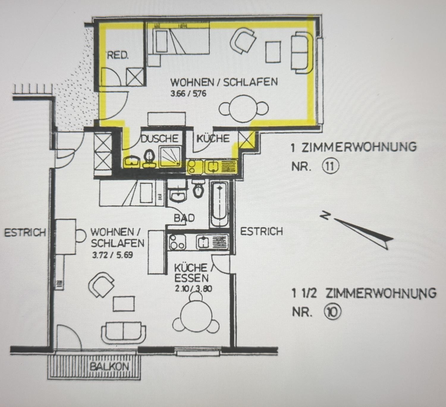 Appartement de 1 ½ pièces, photo 10 sur 10