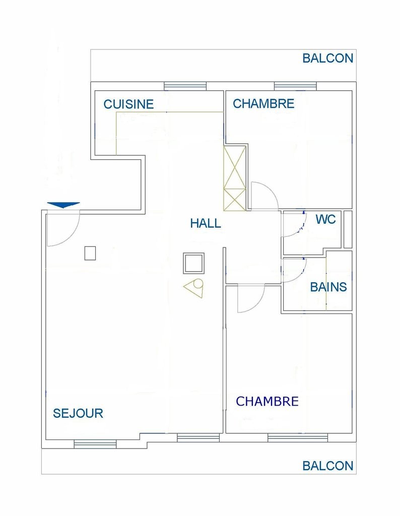 4 rooms apartment, photo 2 sur 10