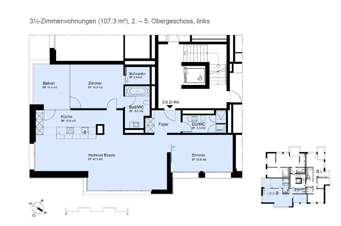Appartement de 3 ½ pièces, photo 9 sur 9