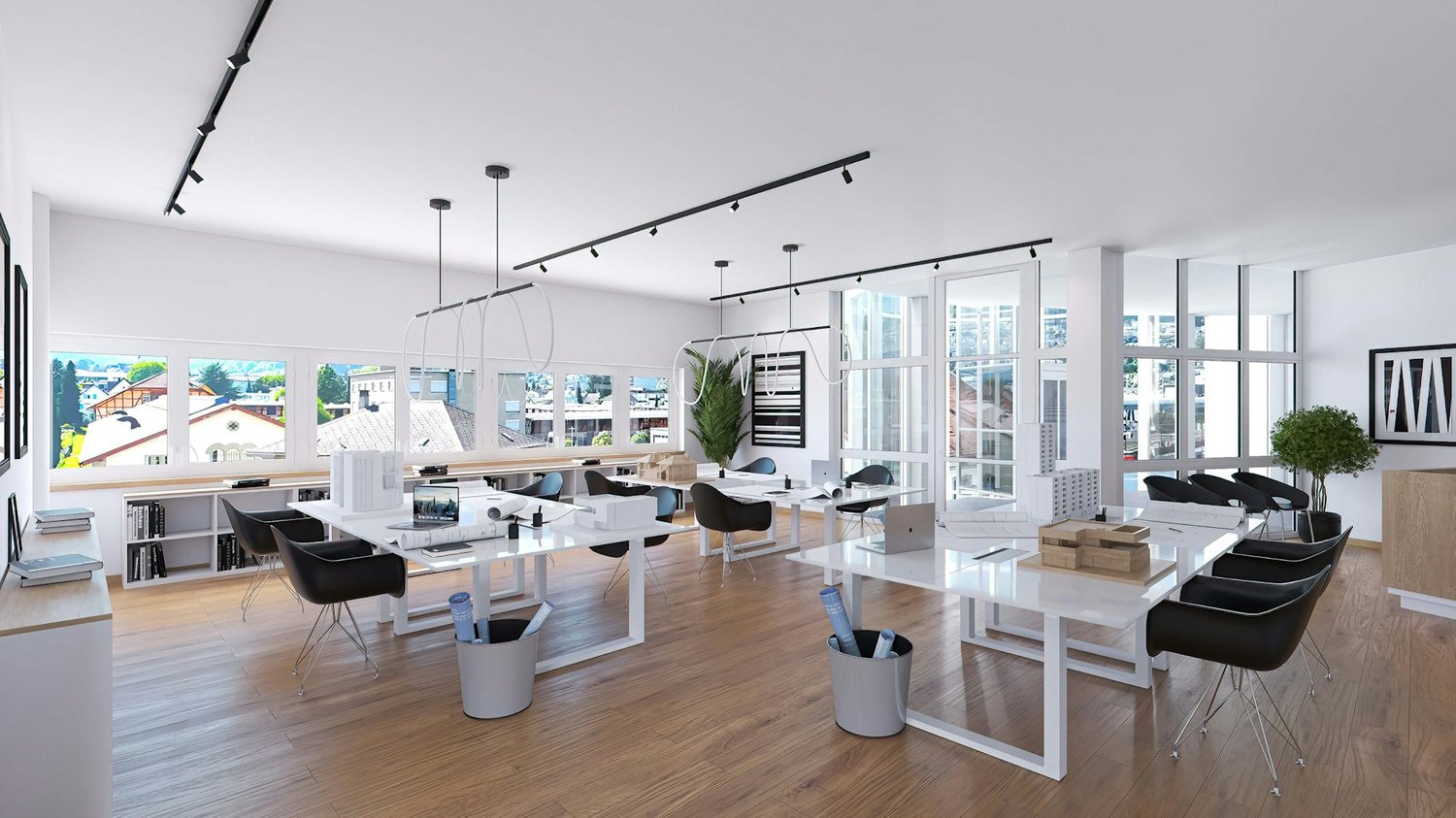 Bureau de 242m²