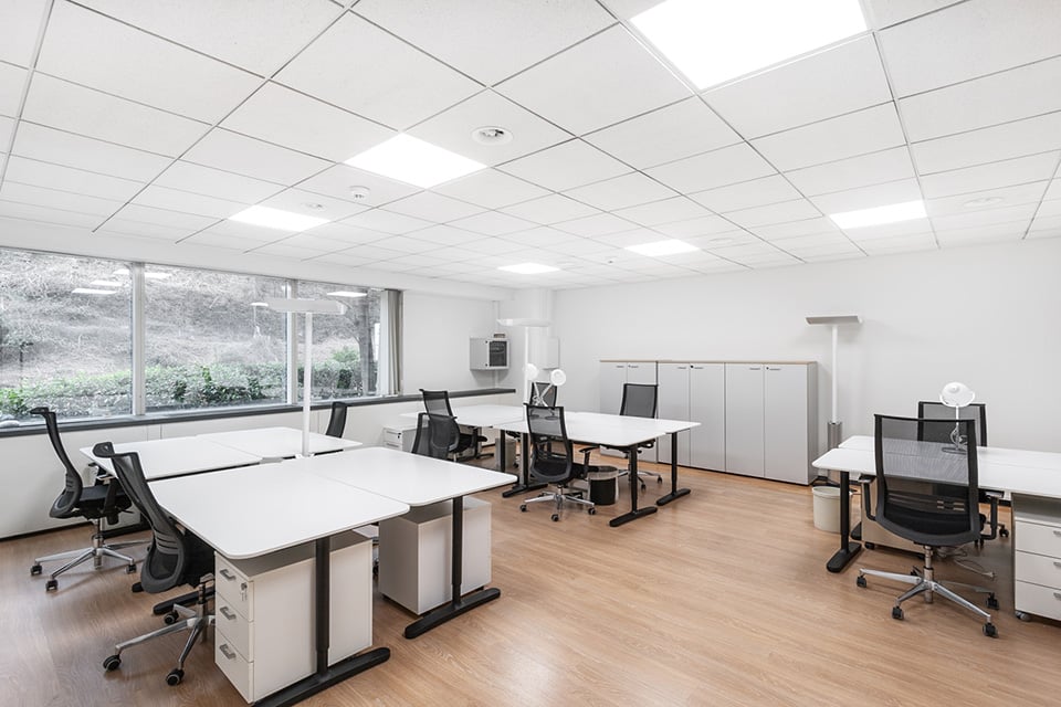 60m² bureau