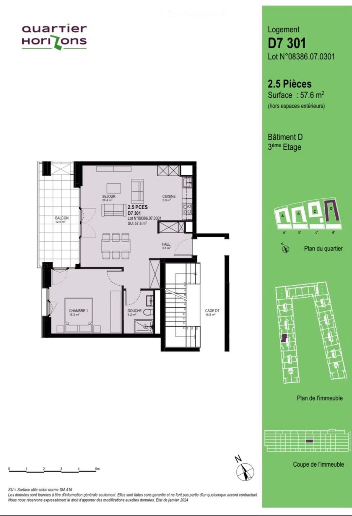 1 rooms apartment, photo 5 sur 5