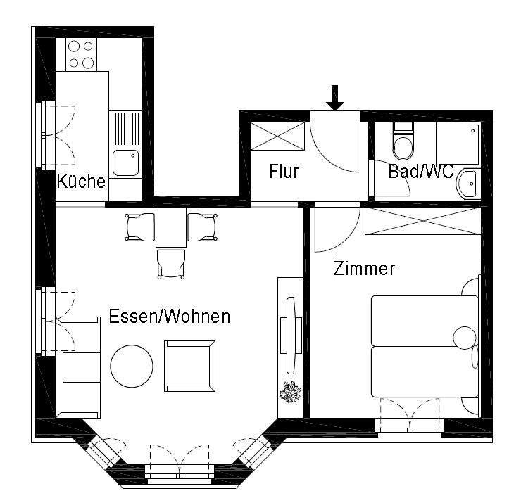 Appartement de 2 ½ pièces, photo 6 sur 6