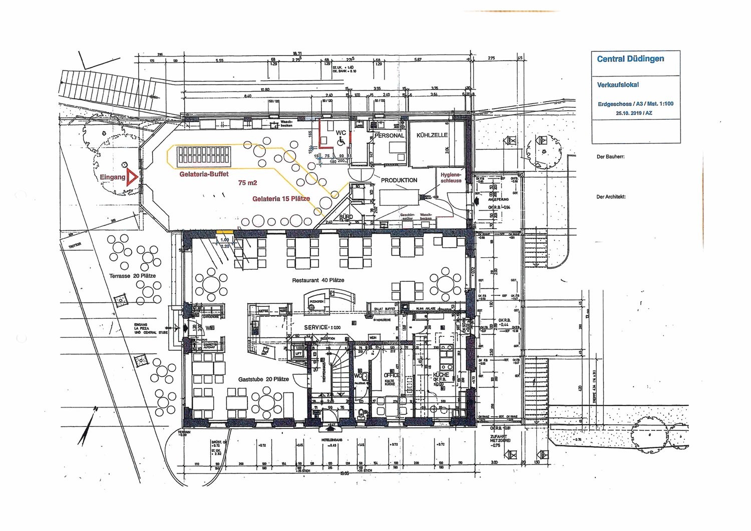 Magasin de 90m²