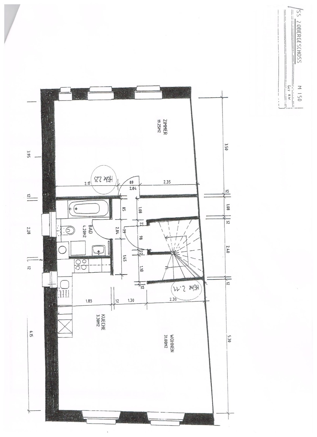 Appartement de 3 ½ pièces