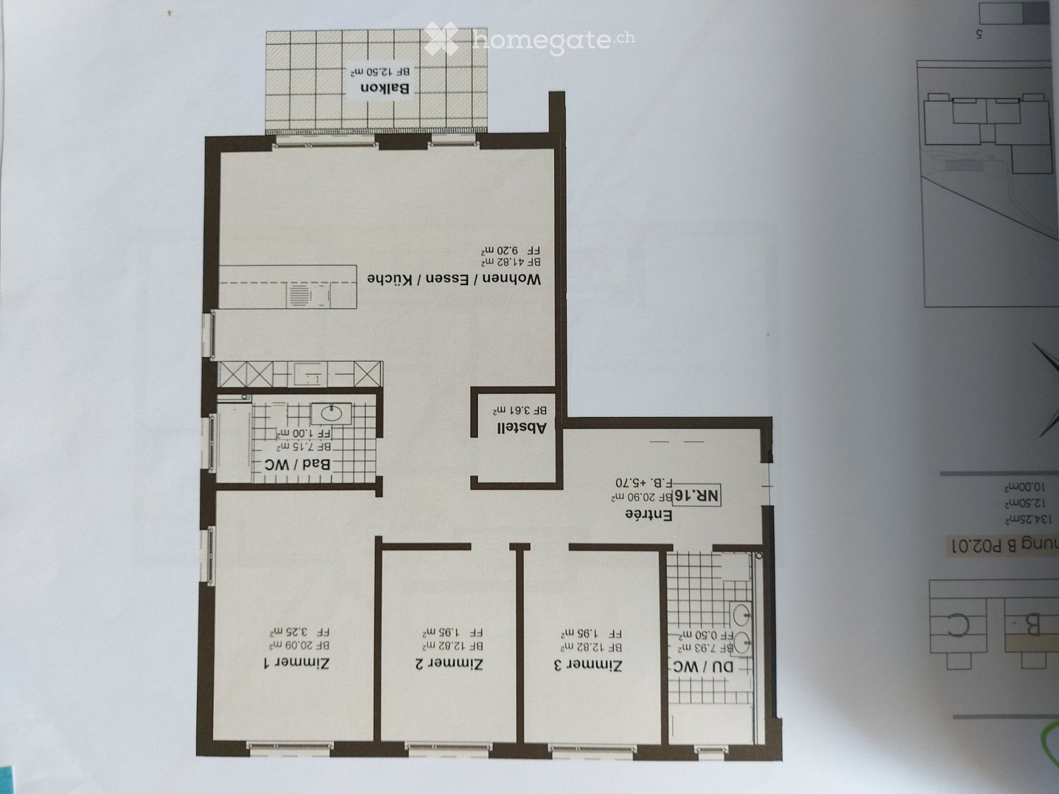 4 ½ rooms apartment