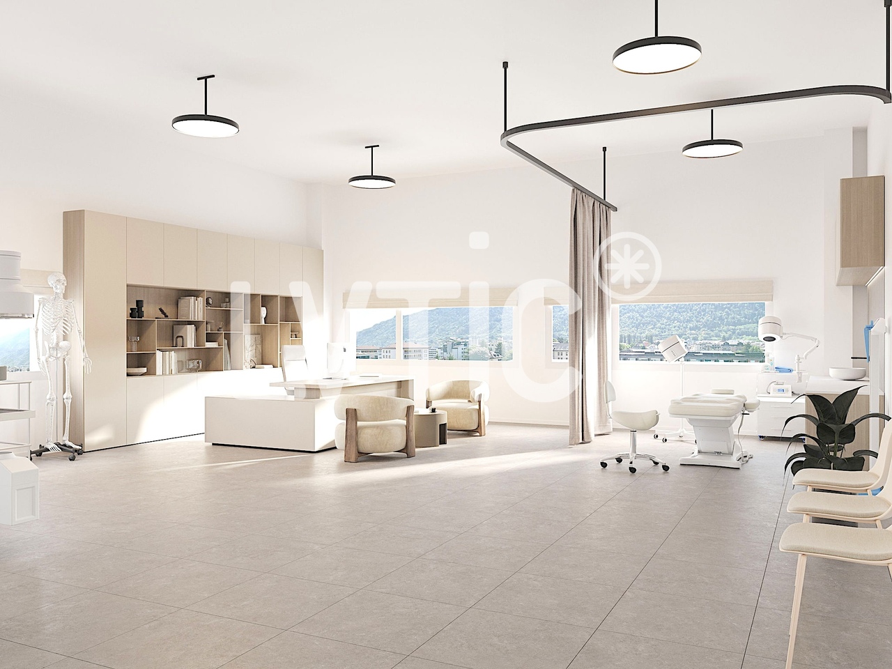 170m² office