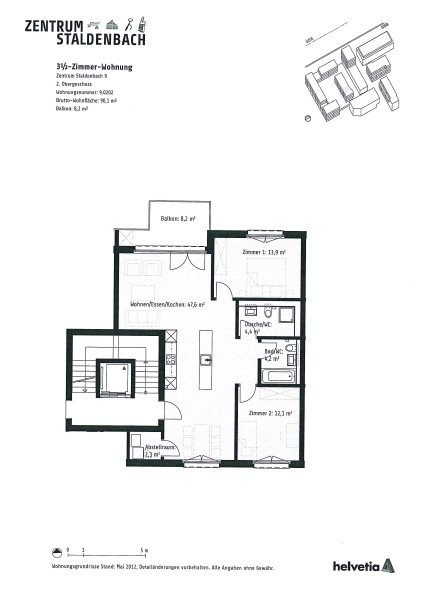 Appartement de 3 ½ pièces, photo 9 sur 9
