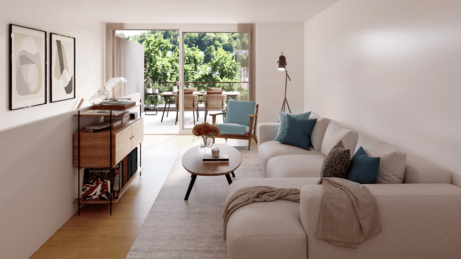 2 ½ pièces maison individuelle