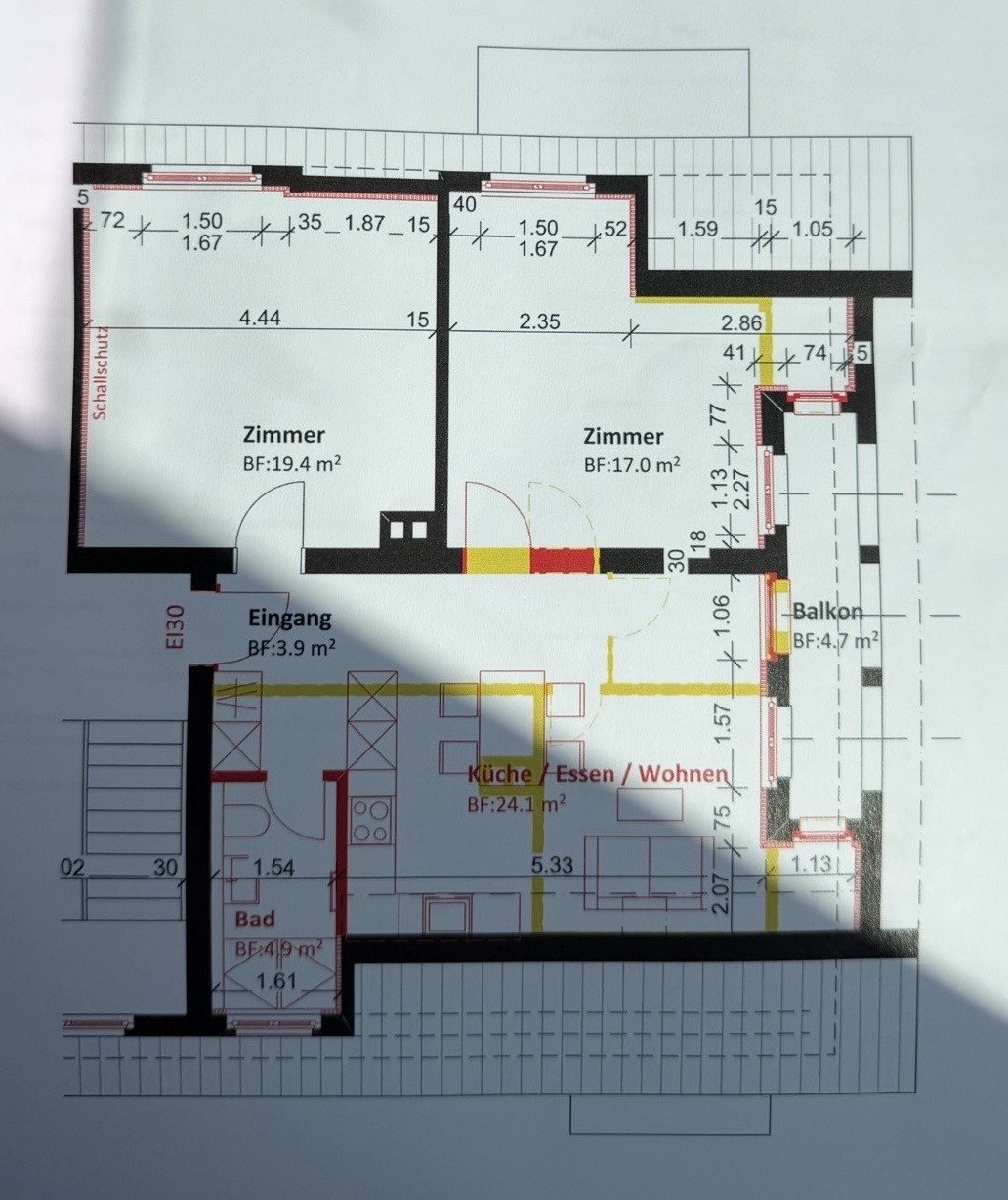 Chambre dans une colocation

Recherche une colocataire pour un bel appartement de 3½ pièces à Adliswil 🌿

Je m'appelle Mia, j'ai 21 ans, et je recherche à partir d'octobre une colocataire sympathique pour mon bel appartement de 3½ pièces à Adliswil.

La chambre est non meublée et coûte CHF 1’200.– 