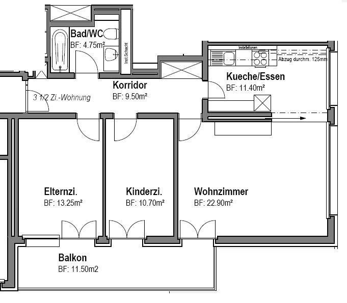 Appartement de 2 ½ pièces, photo 7 sur 7