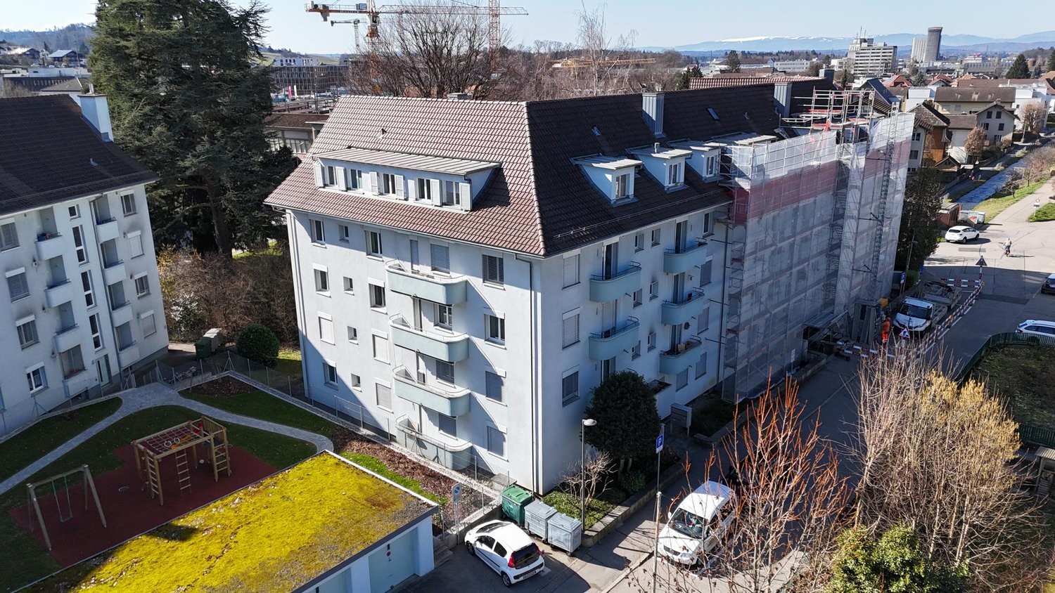 2 rooms roof flat