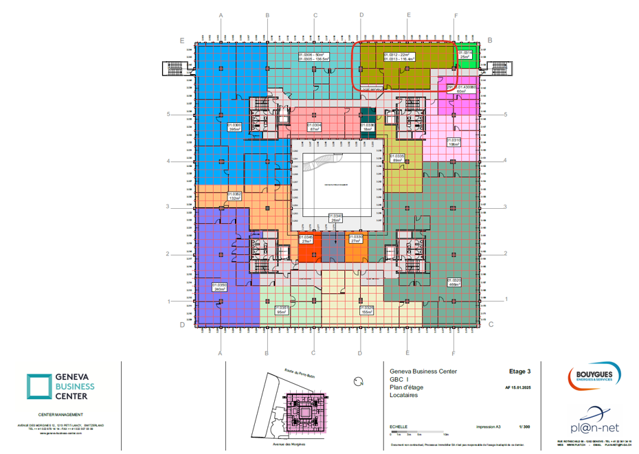 150m² office