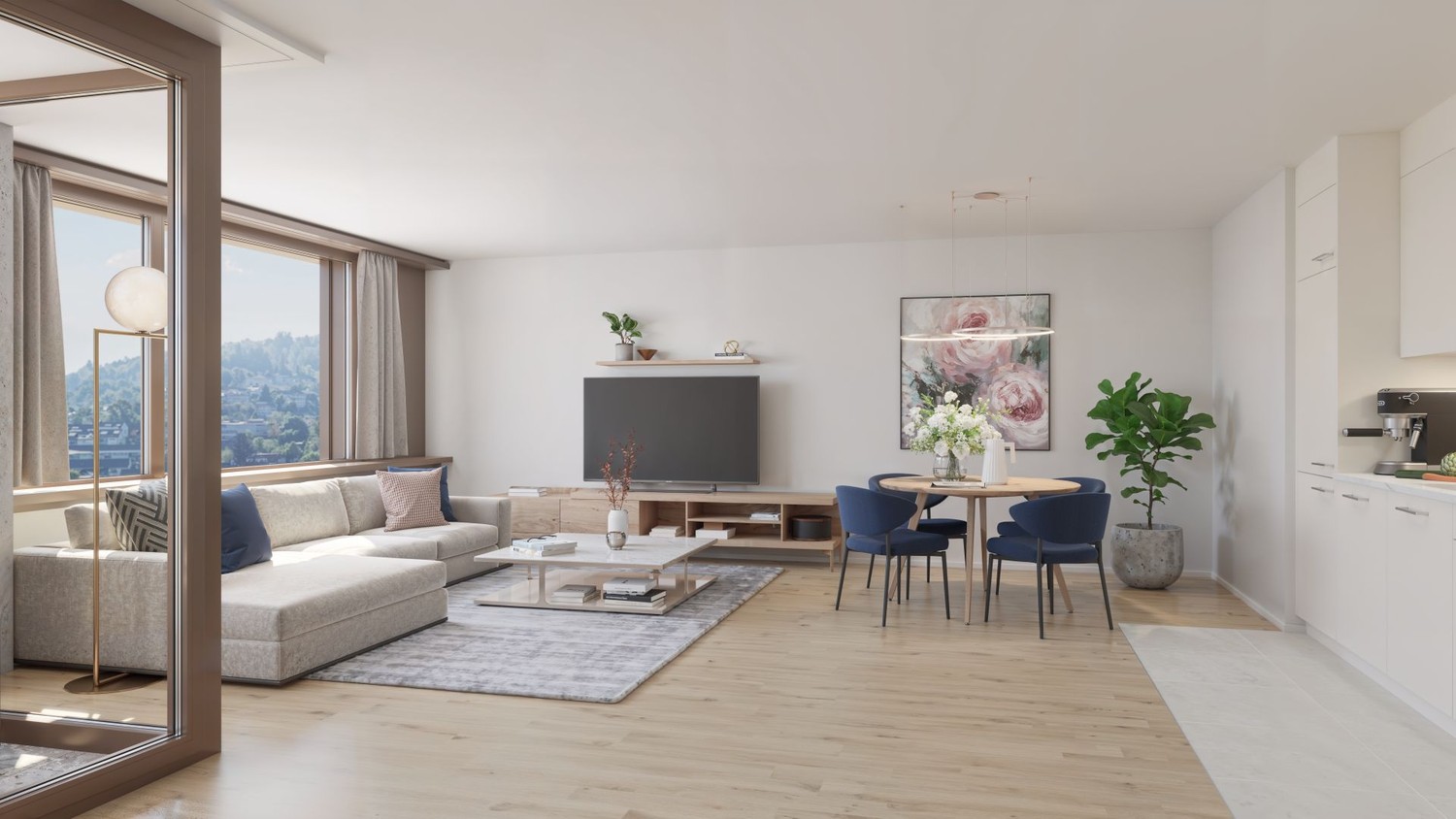 3 ½ pièces appartement