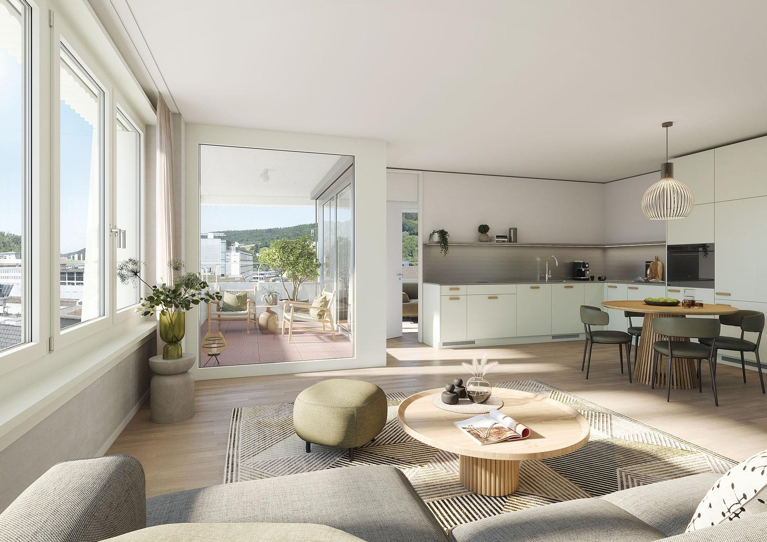 Appartement de 3 ½ pièces