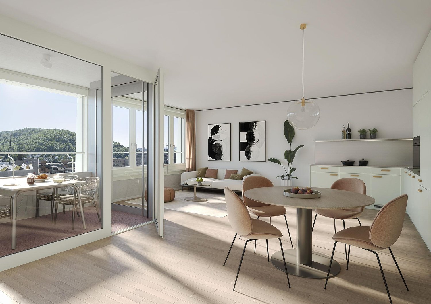 Appartement de 3 ½ pièces