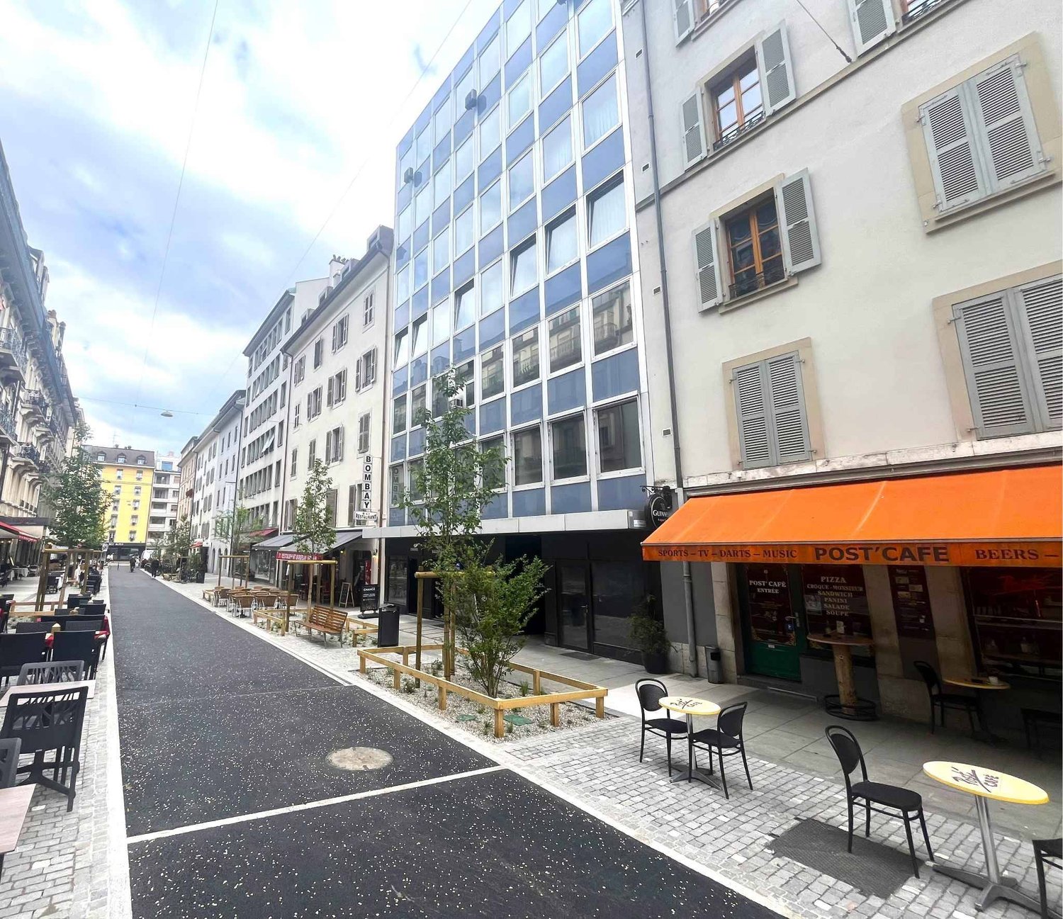 100m² arcade