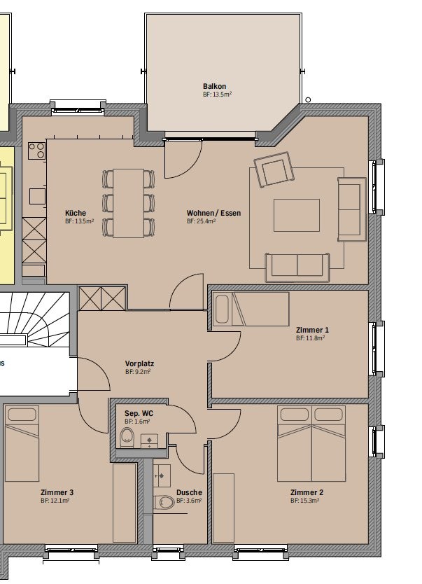 Appartement de 4 ½ pièces, photo 7 sur 7