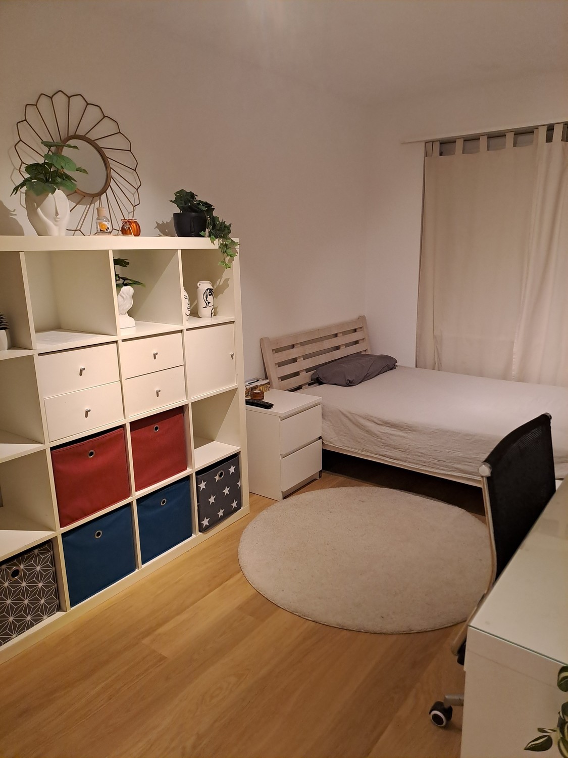 Chambre dans un appartement partagé