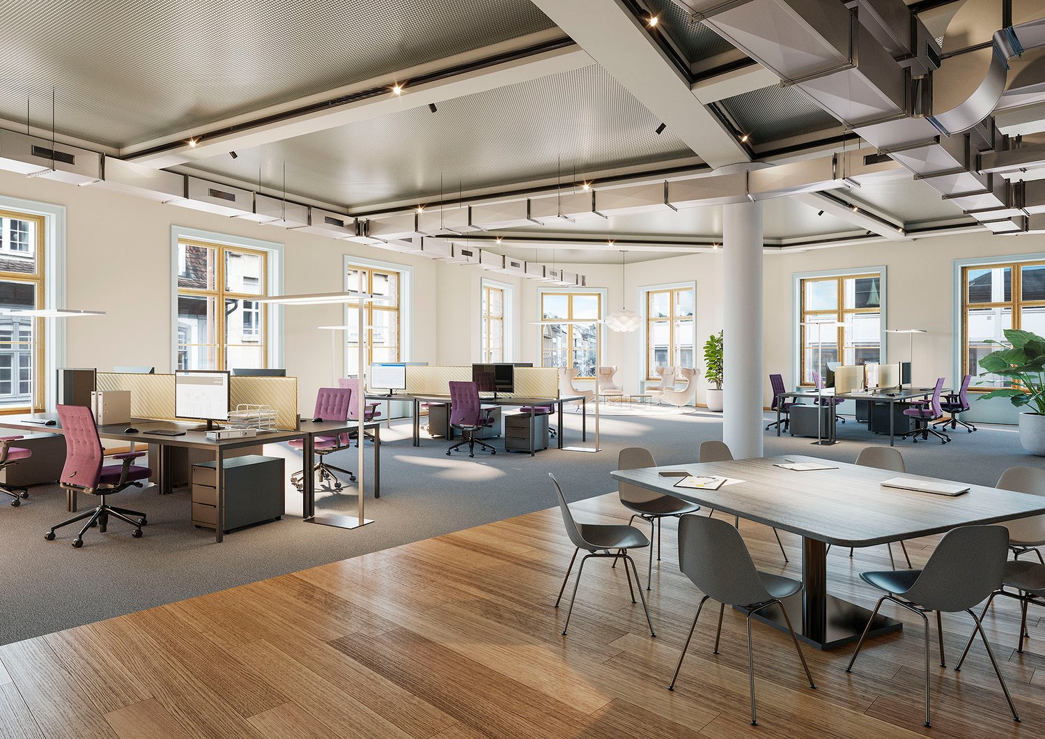 2200m² de bureaux